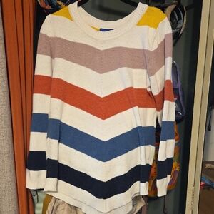 Apt. 9 Multicolor Chevron Women's Sweater
